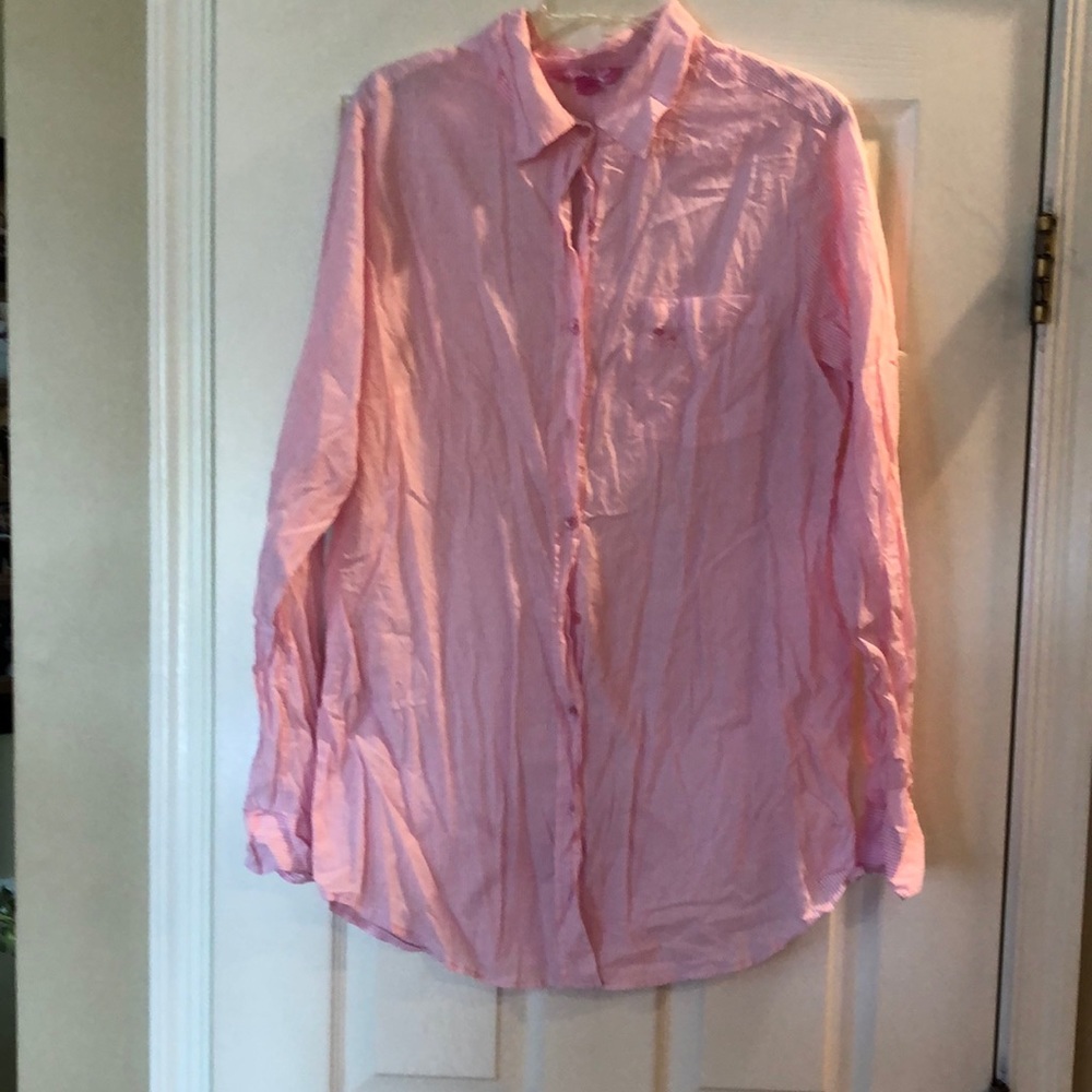Victoria Secret Pink long sleep tee, never worn,